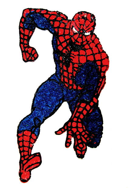 RARE 1977 Spider-Man Wax Window Display Figure (Marvel)