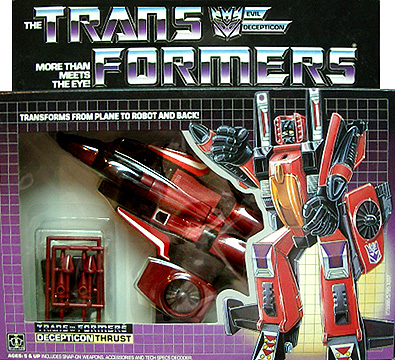 Original Transformers "Thrust" Jet Robot G1 *SOLD*