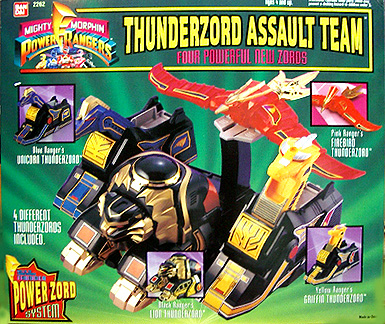 Power Rangers "Thunderzord Assault Team" (Bandai) *SOLD*