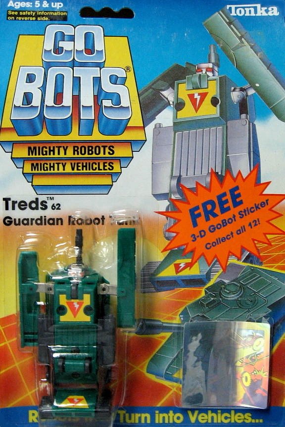GoBots "Treds" Transforming Robot (Tonka) *SOLD*
