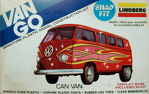 Mini Lindy Van Go "Can Van" Volkswagen Bus Kit (Lindberg)