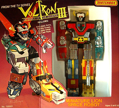 Original Voltron III / GoLion Miniature Robot (Matchbox) *SOLD*