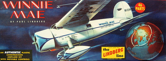 1959 "Winnie Mae" Airplane Kit (Lindberg)